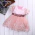 Lace And Sparkle Princess Dress-Priority Shipping - Little Palace Store